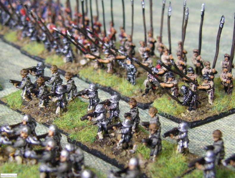 Pendraken Ordonnace French Pikemen