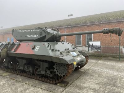 M10 in British service with 17 pdr
