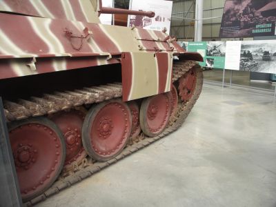 Panther
Until 1944, it was designated as the Panzerkampfwagen V Panther and had the ordnance inventory designation of Sd.Kfz. 171. On 27 February 1944, Hitler ordered that the Roman numeral V be deleted from the designation.
