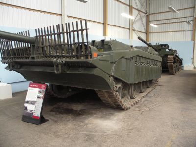 Sv 203 S Tank
The Strv 103 was developed in the 1950s and was the first main battle tank to use a turbine engine. The result was a very low-profile design with an emphasis on defense and heightened crew protection level. Strv 103s formed a major portion of the Swedish armoured forces from the 1960s to part of the 1990s, but have since been removed from service in favour of the Stridsvagn 122.
