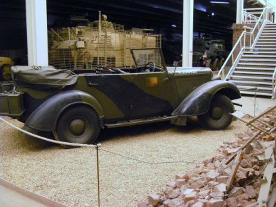 Montys Staff car 
In the Land Warfare Hall 
