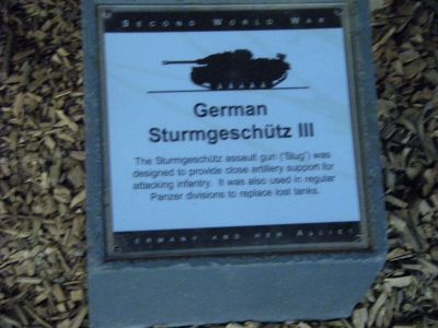 Stug III 
In the land warfare hall 
