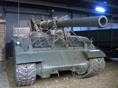 155mm WW2 SPG American
In the land warfare hall 
