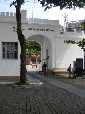 Images from Fort Copacabana, Rio
[url=http://en.wikipedia.org/wiki/Fort_Copacabana]Fort Copacabana, Rio[/url] contains the Museum of the History of the Brazilian Army and a coastal defense fort, Fort Copacabana. 
