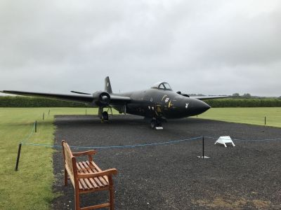 Canberra
Used for icing trials - it sprayed water onto aircraft tailing it to check ice formation !
