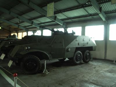 Russian Armoured car hall
