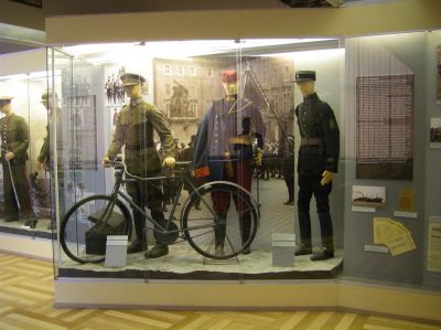 Blokes with a bike 
Photos from the [url=http://www.vhu.cz/cs/stranka/armadni-muzeum/]Prague Military Museum[/url] Žižkov, showcasing history of the Czech and Czechoslovak Military
