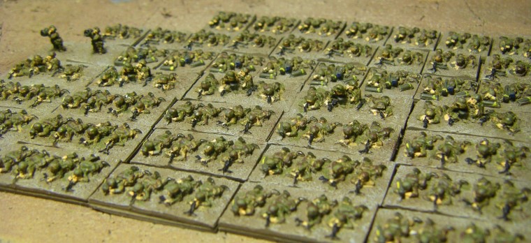 Cold War Commander, 1980s Cammo Photos of Mainforce 6mm Modern Infantry painted in 2015, 1300th