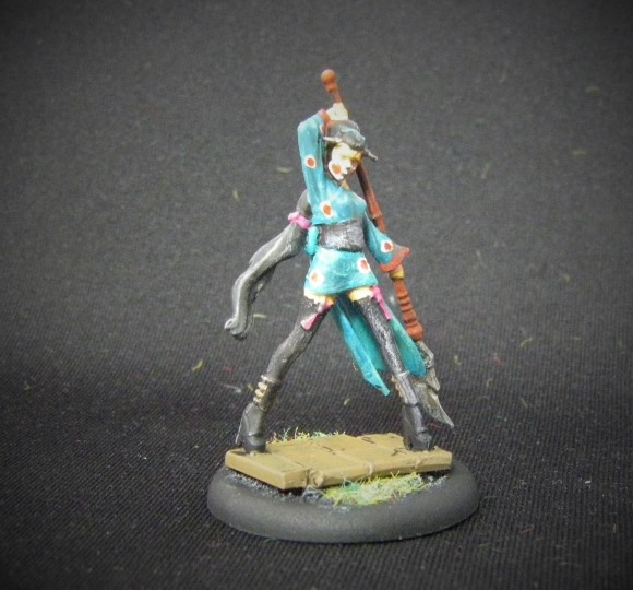 Malifaux, Oiran, Showgirl Crew, 32mm Wyrd Games Figures