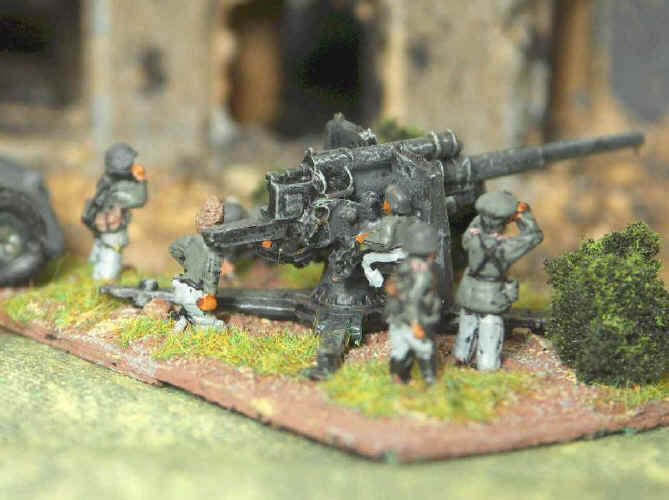 Flames of War German 88 AT Gun