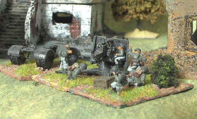 Flames of War German 88 AA Gun