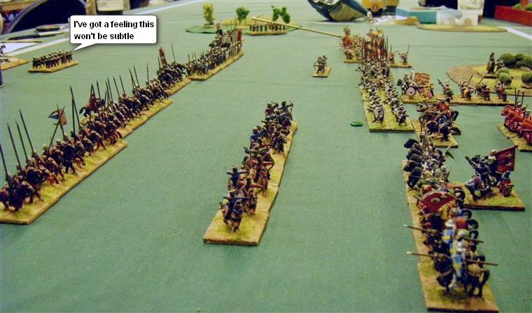 L'Art de la Guerre, Feudal and Dark Ages: Feudal German vs Later Crusader, 15mm