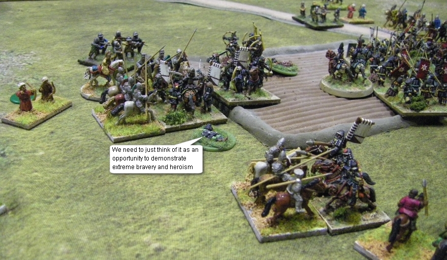 L'Art de la Guerre, Open Theme: Samurai vs Sicilian Norman, 15mm