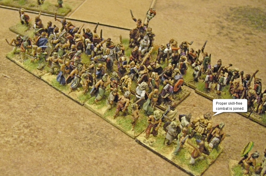 L'Art de la Guerre, Classical & Roman: Galatians vs German, 15mm