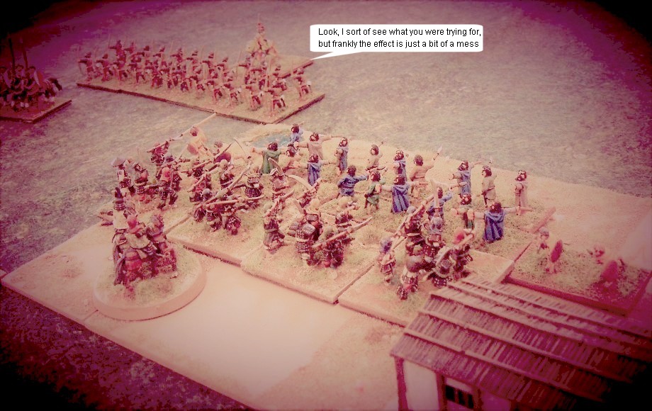 L'Art de la Guerre, Dark Ages: Samurai vs Feudal English, 15mm