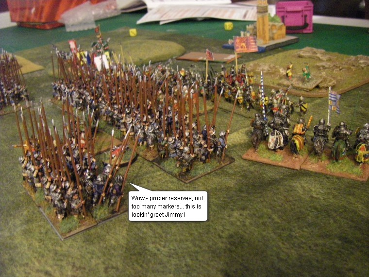 L'Art de la Guerre, Late Medieval: Medieval Scots vs Condotta Italian (Venetian), 15mm