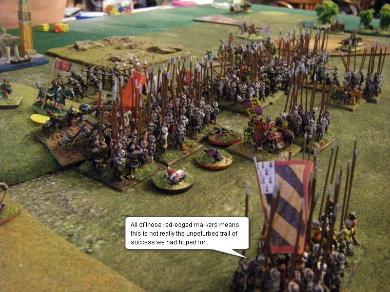 L'Art de la Guerre, Late Medieval: Medieval Scots vs Condotta Italian (Venetian), 15mm