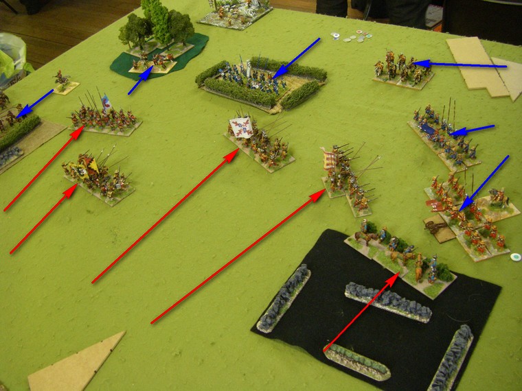 FoG Renaissance: Later Imperial Spanish vs 30 Years War French, 28mm