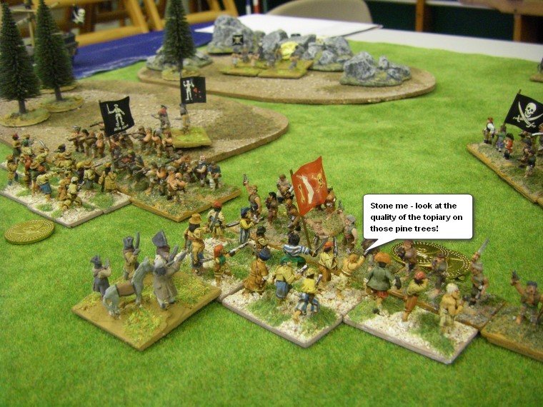 FoGR, Way of The Warriors: Buccaneer vs More Pirates, 15mm