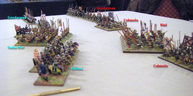 FoGR, Early Renaissance: Italian Wars French vs Caroline Imperialists, 15mm