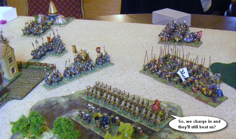 FoGR, Early Renaissance: Italian Wars French vs Caroline Imperialists, 15mm